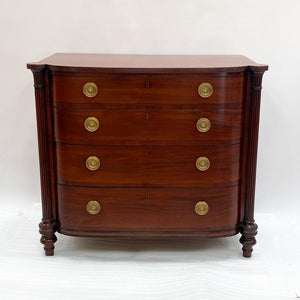 Bow Fronted Regency Chest of Drawers