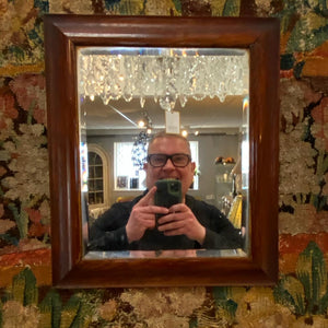 18th Century Beauvais tapestry mirror