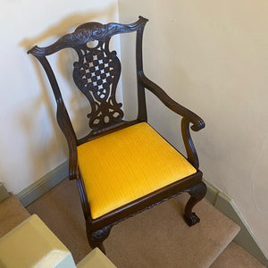 Open elbow chair in the manner of Robert Mainwaring