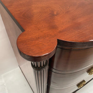 Bow Fronted Regency Chest of Drawers