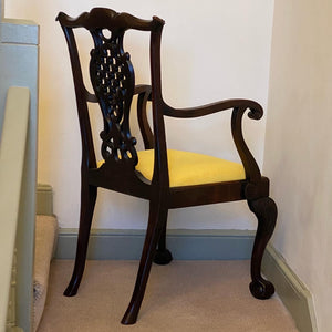 Open elbow chair in the manner of Robert Mainwaring
