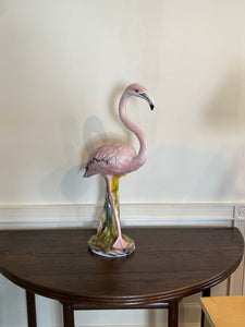 Majolica Flamingo Circa 1950