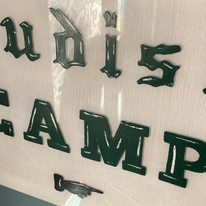 Nudist Camp sign from the south coast