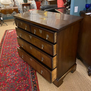 Walnut Chest of Drawers, George I