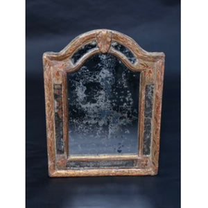 Antique Mirror - 18th Century Baroque Giltwood Mirror - Southern Europe