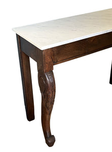Irish Oak Console Table 1830