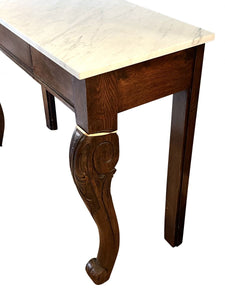Irish Oak Console Table 1830