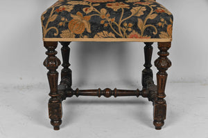 Confederate Style Carved Eagle Side Chair (19thC)