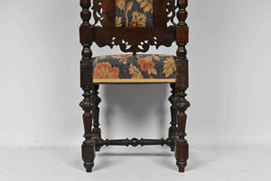 Confederate Style Carved Eagle Side Chair (19thC)