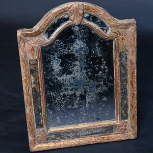 Antique Mirror - 18th Century Baroque Giltwood Mirror - Southern Europe