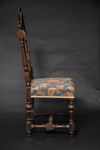 Confederate Style Carved Eagle Side Chair (19thC)