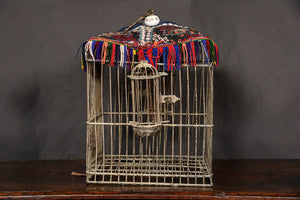 19th Century Persian Bird Cage Or Specimen Cage.
