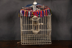19th Century Persian Bird Cage Or Specimen Cage.