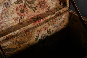 Ottoman Empire Leather Domed Grand Tour Box With Original Lining