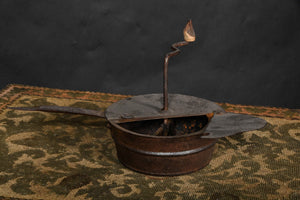 Early 19th Century Swedish Chestnut Roasting Pan.