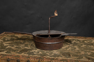 Early 19th Century Swedish Chestnut Roasting Pan.