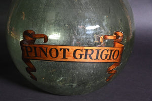 Large Carboy labelled Pino Grigio