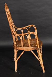 Dutch East Indian Ratan Childs Chair