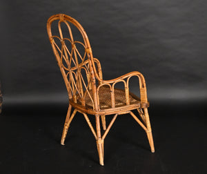 Dutch East Indian Ratan Childs Chair