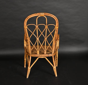 Dutch East Indian Ratan Childs Chair