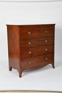 Regency Secretaire Chest of Drawers of Mahogany
