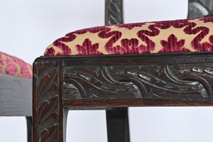 Scottish Carved Chippendale Side Chairs