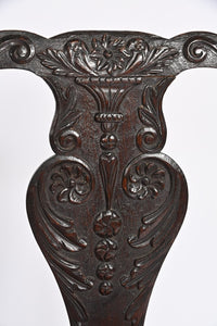 Scottish Carved Chippendale Side Chairs