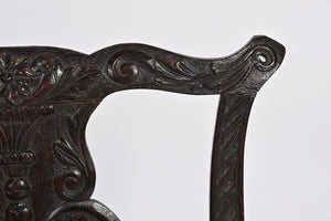 Scottish Carved Chippendale Side Chairs