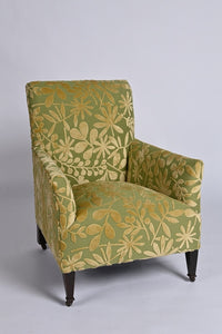 Roaring 20s Jazz age armchair on castors