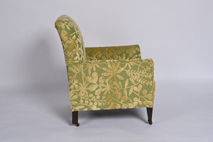 Roaring 20s Jazz age armchair on castors