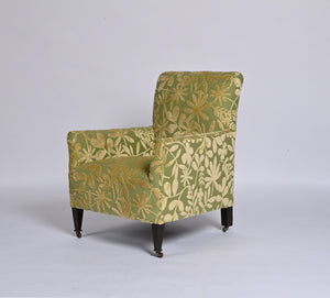 Roaring 20s Jazz age armchair on castors