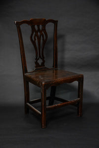 East Anglian Chippendale Vernacular Side Chair