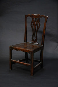 East Anglian Chippendale Vernacular Side Chair