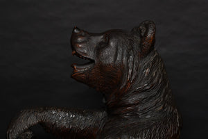 Black Forest Bear Walking Stick Stand 19th Century