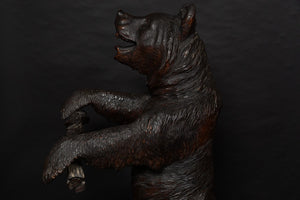 Black Forest Bear Walking Stick Stand 19th Century