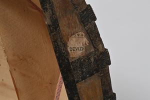 Domed Wooden 'Devizes & Bath' GWR Labelled Trunk