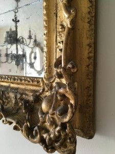 An Ornate and Stunning C18th Split Plate Mirror