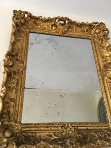 An Ornate and Stunning C18th Split Plate Mirror