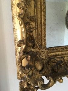 An Ornate and Stunning C18th Split Plate Mirror