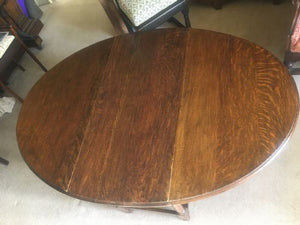 Oak Gate Leg Table