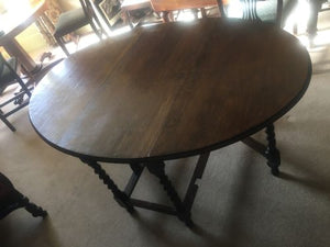 Oak Gate Leg Table