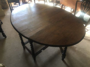 Oak Gate Leg Table
