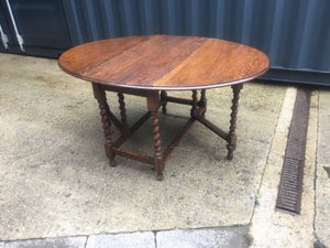 Oak Gate Leg Table