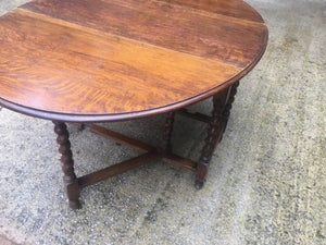 Oak Gate Leg Table