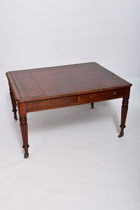 Late George III Taylor & Son Library Table In The Manner Of Gillows