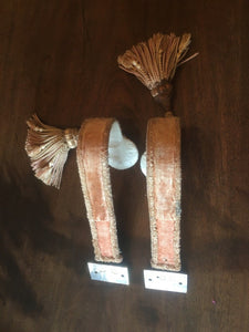Velvet Curtain Hold Backs (tie Backs) Of Rococo
