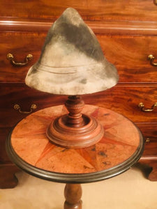 Two White Pottery Carnival Hat Moulds Circa 1920