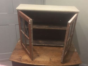 Glazed “scratch Back” Cabinet