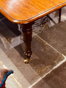 Mahogany Extending Masters’ Dining Table From Marlborough College, Wiltshire