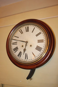 C19th Ansonia School Clock With Suggested Harrow School Connections.